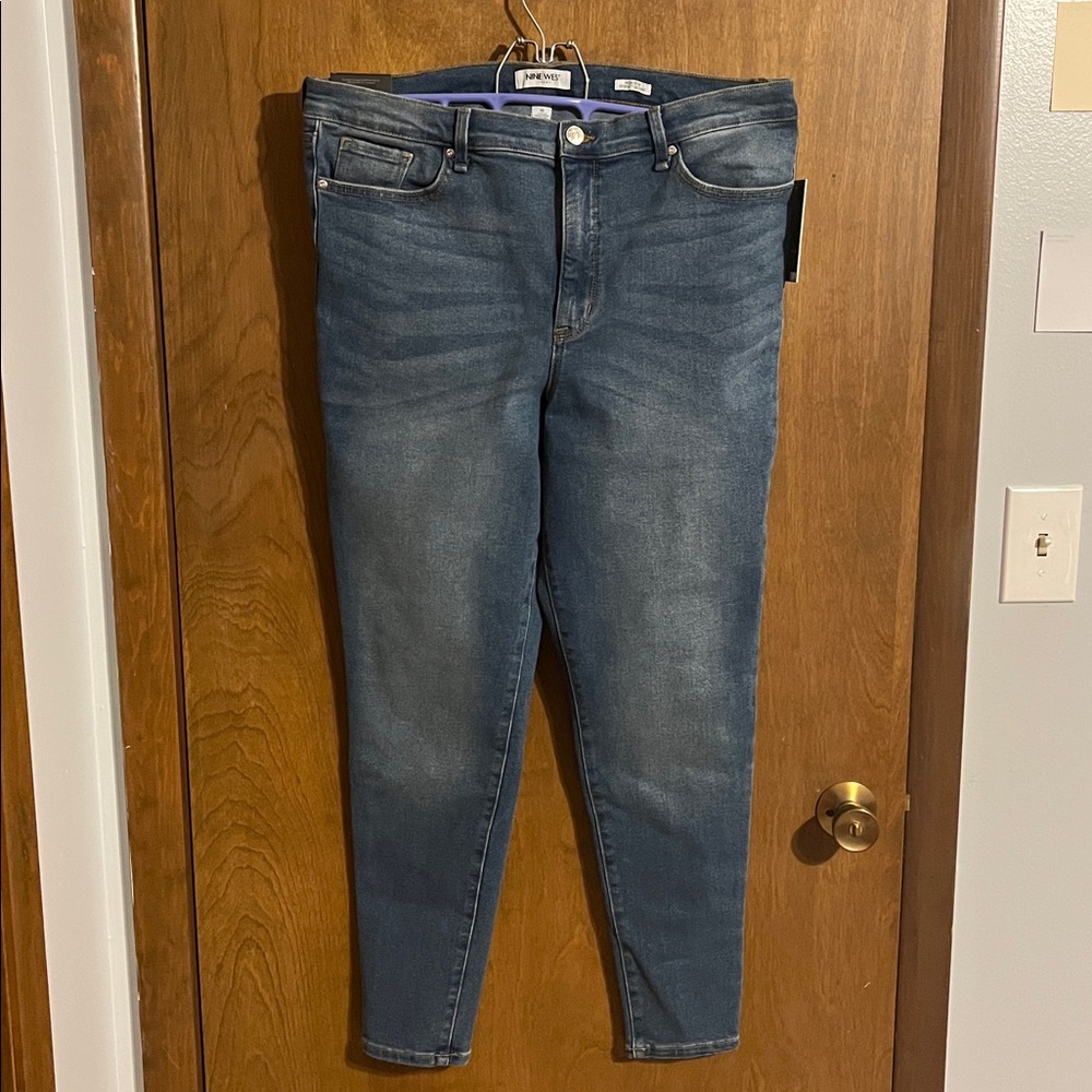 Nine West High Rise Perfect Skinny Jeans